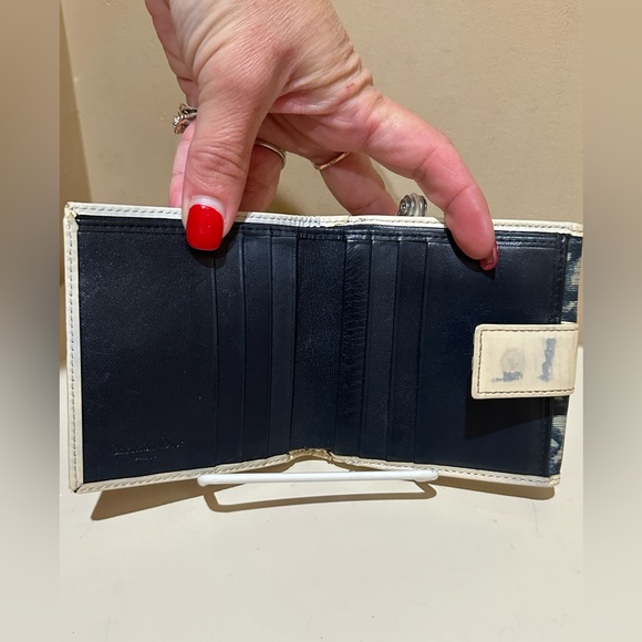 Christian Dior Blue Trotter 2 Bifold Wallet - Picture 7 of 11
